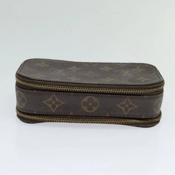 LOUIS VUITTON Monogram Trousse Brush PM Cosmetic Pouch M47510 LV Auth 120867 - Picture 7 of 16